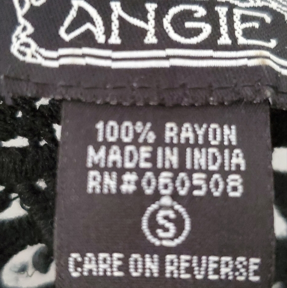 ANGIE Button-Down Floral Dress w/ Matching Tie Belt - Size S - Picture 5 of 6